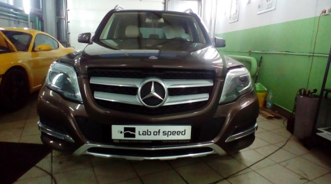 Чиптюнинг Mercedes Benz GLK220 2.2CDI 170hp 2014