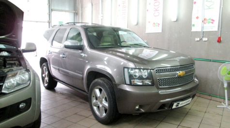 Чип тюнинг на Chevrolet Tahoe 5.3 325hp 2012 года выпуска