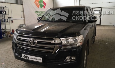 Чип-тюнинг, отключение сажевого фильтра и клапана EGR на Toyota Land Cruiser 200 4.5d 235hp 2015 года выпуска