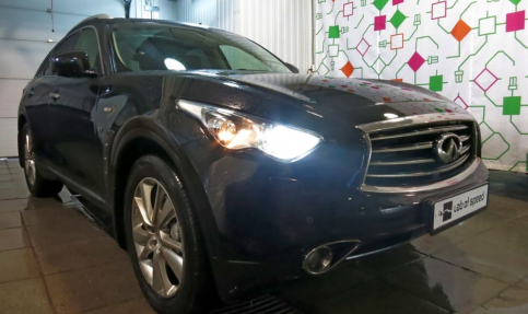 Чип-тюнинг Infiniti QX70 3.7 333hp 2014 года 