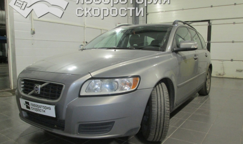 Программное отключение и механическое удаление сажевого фильтра на Volvo V50 1.6D 109hp 2008 года выпуска