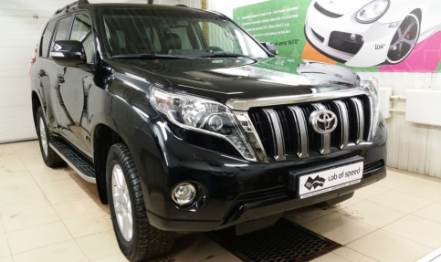 Чип-тюнинг Toyota Land Cruiser Prado 2.8 D-4D 177hp 2016 года выпуска